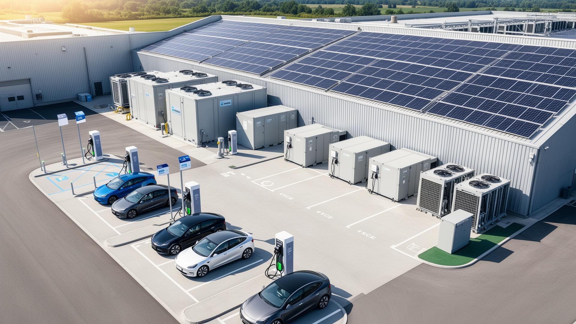 Dense industrial site reaching its electrical limit, with the possibility of revealing hidden usable capacity